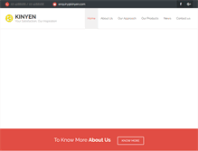 Tablet Screenshot of kinyen.com